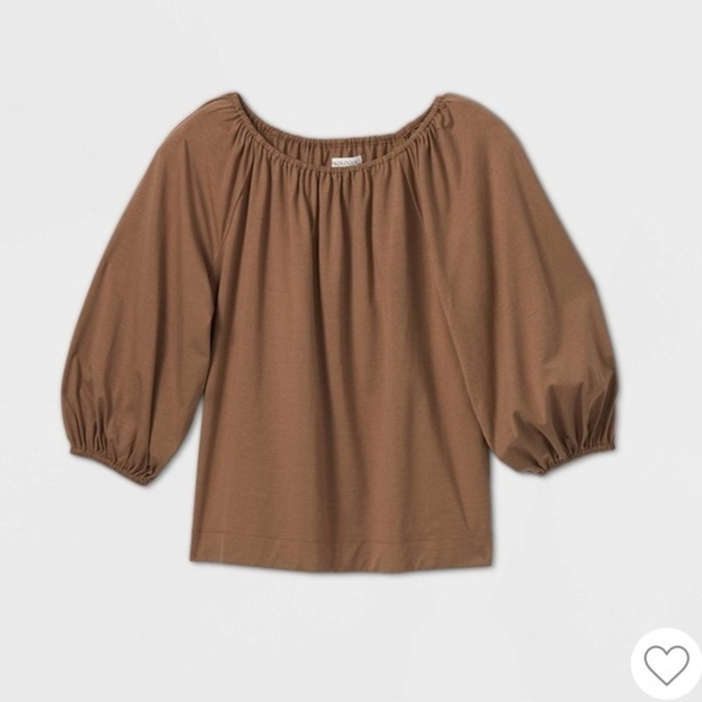 Prologue Balloon Long Sleeve Blouse